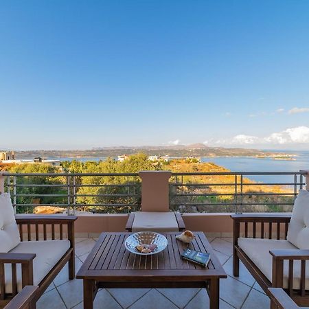 Deluxe Villa Kamba With Sea View Aptera Zewnętrze zdjęcie