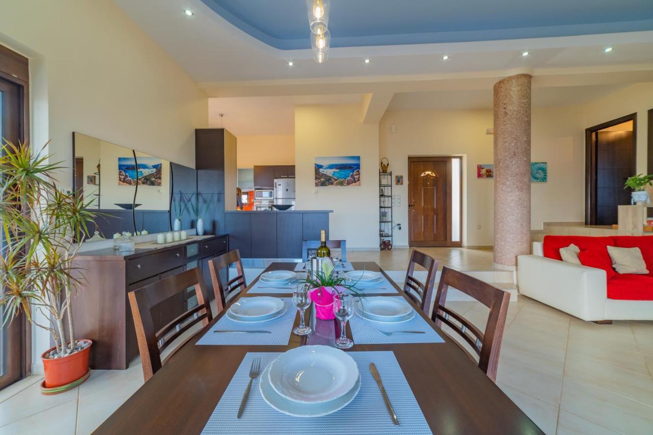 Deluxe Villa Kamba With Sea View Aptera Zewnętrze zdjęcie